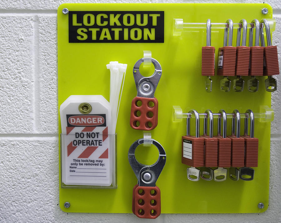 Safety first padlocks and keys Photograph by Westhoff