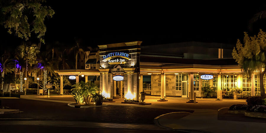 Safety Harbor Resort and Spa Photograph by David Patterson Safety Harbor Resort and Spa Photograph by David Patterson
