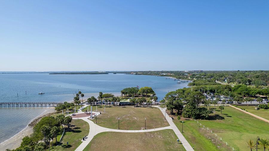 Safety Harbor Waterfront Park Photograph by Rick Anson