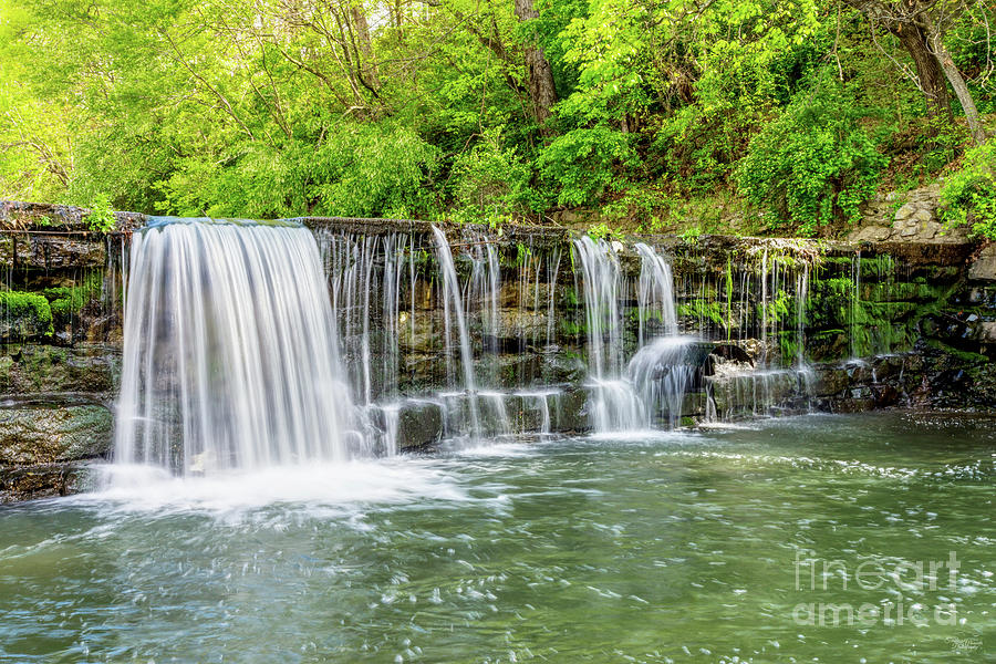 Sager Creek Waterfall Photograph by Jennifer White