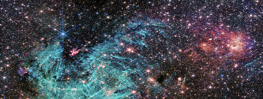 Sagittarius C NIRCam JWST Photograph by Adam Romanowicz