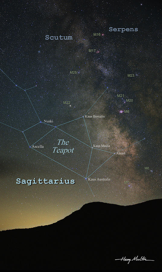Sagittarius Photograph by Harry Moulton