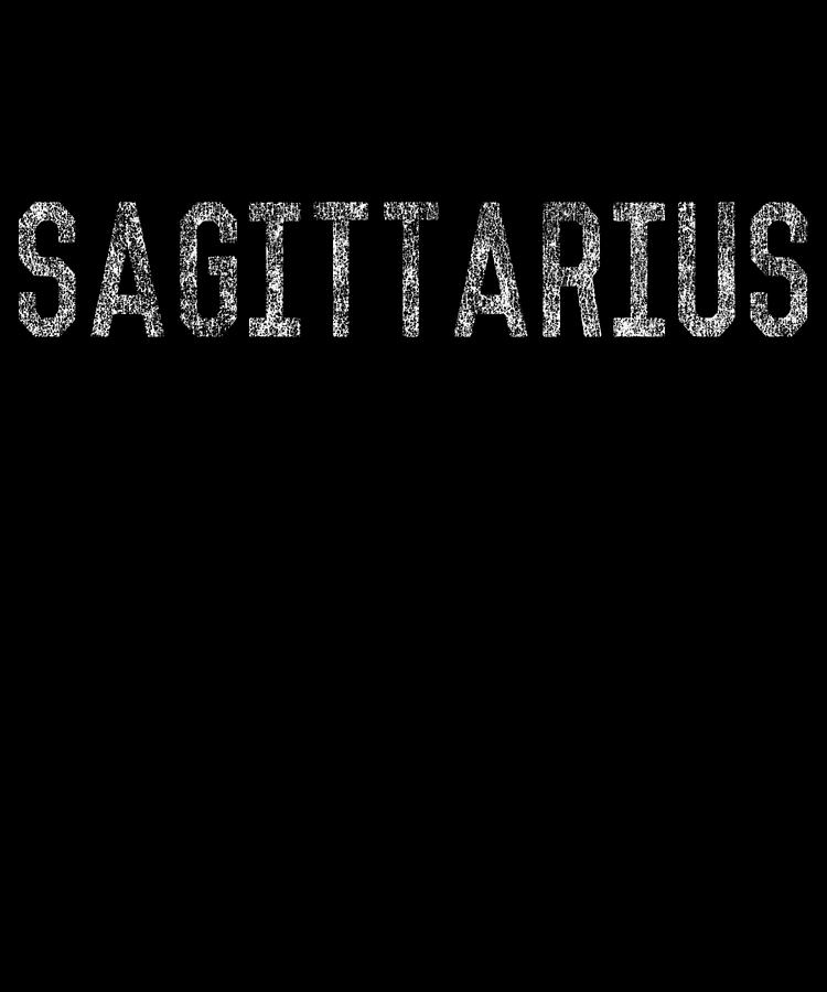 Sagittarius Retro Digital Art by Flippin Sweet Gear