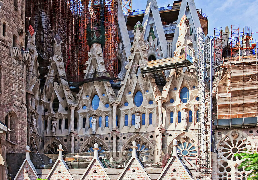 Sagrada Familia Basilica, Barcelona Photograph by Tatiana Travelways