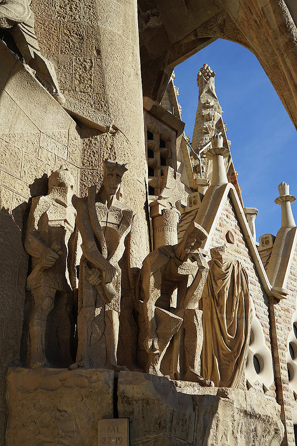 Sagrada Familia Gaudi Study 4 Photograph by Richard Reeve