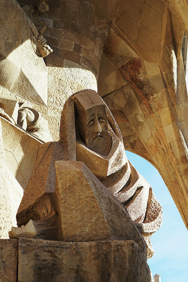 Sagrada Familia Gaudi Study 5 Photograph by Richard Reeve