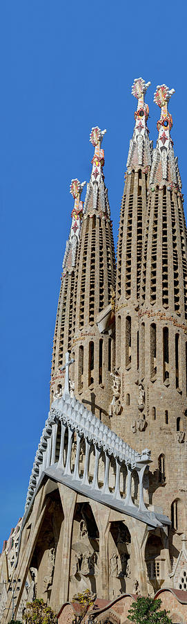 Sagrada Familia Passion Facade Gaudi Photograph by Weston Westmoreland