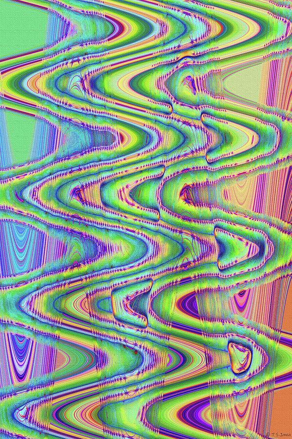 Saguaro Skin Abstract 3443 Digital Art by Tom Janca