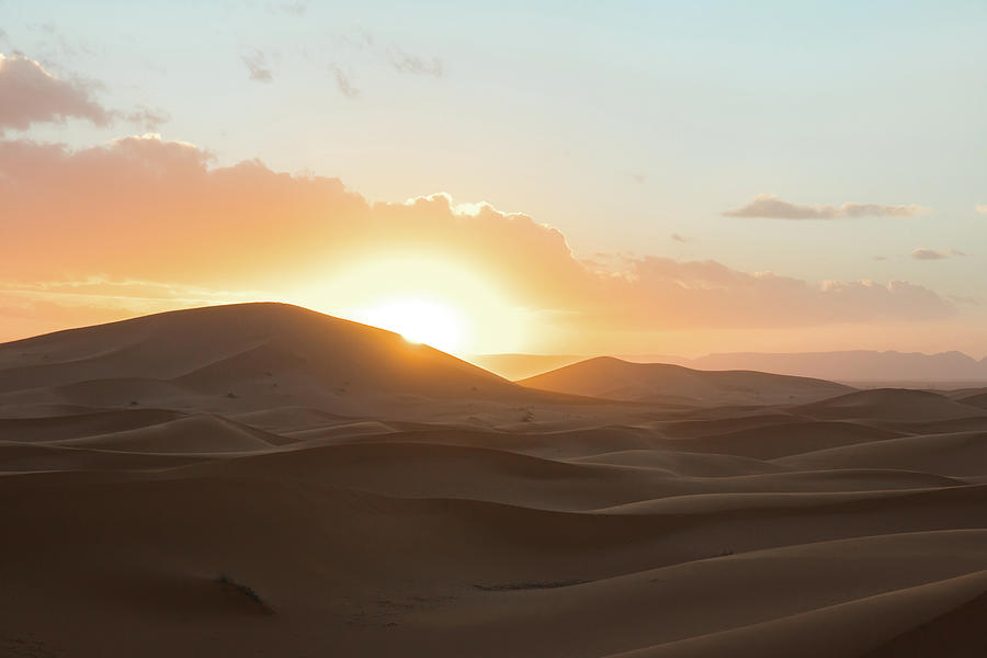 Sahara dunes Photograph by Dennis Diatel - Fine Art America