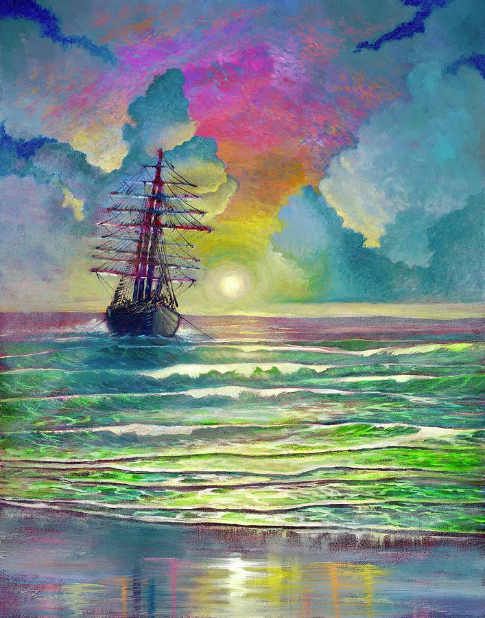 Sail at Dawn Painting by Ford Smith