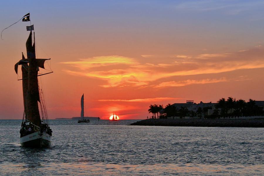 Sail To The Sun Photograph by DJ Florek