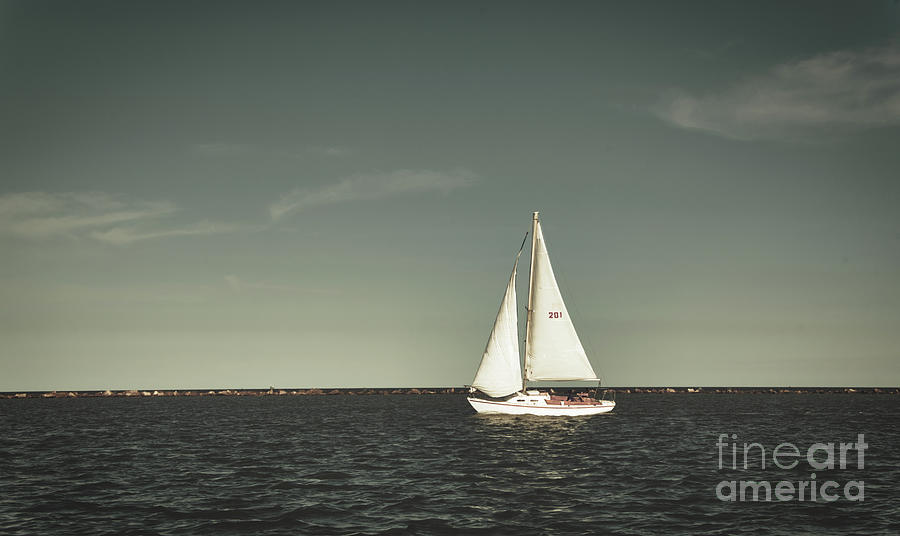 Sailboat  Photograph by Andrea Anderegg