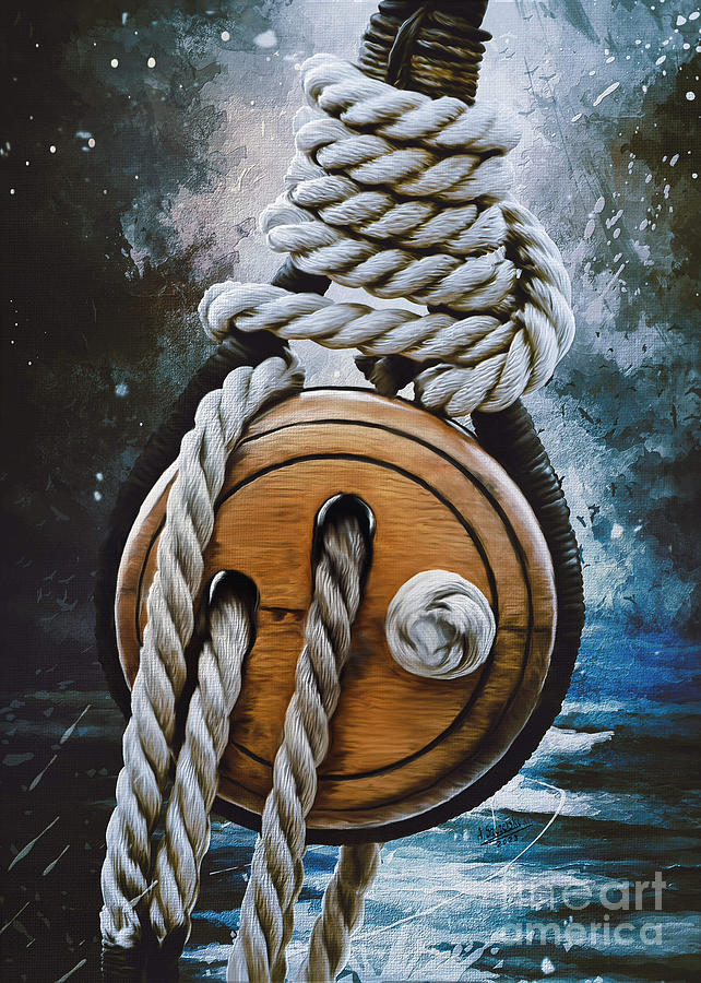 Sailing accessories Digital Art by Andrzej Szczerski