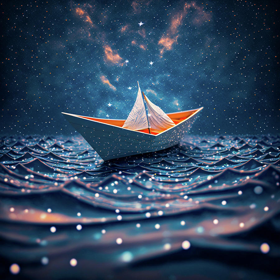 Sailing among the Stars Digital Art by David Browne - Fine Art America