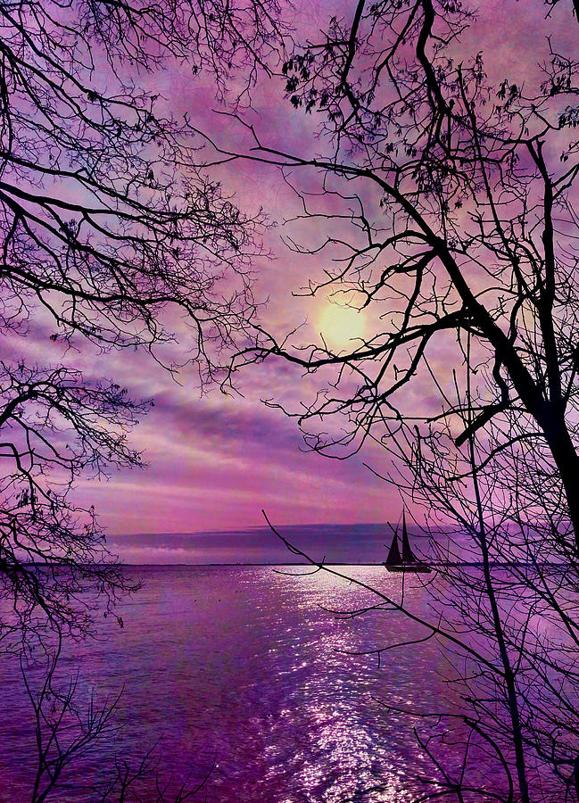 Sailing Away on a New Day Digital Art by JP McKim