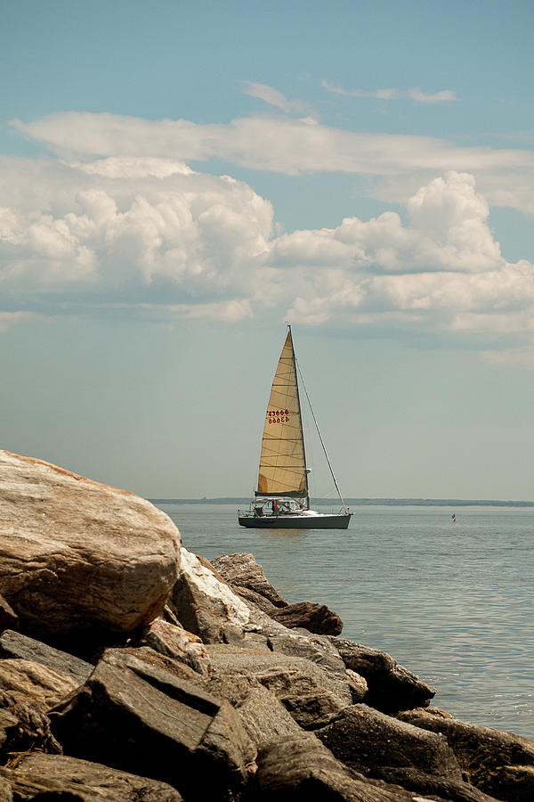 Sailing By Photograph by Denise Kopko
