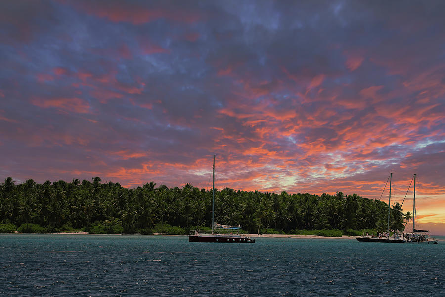 Sailing Caribbean Photograph by Scott Burd