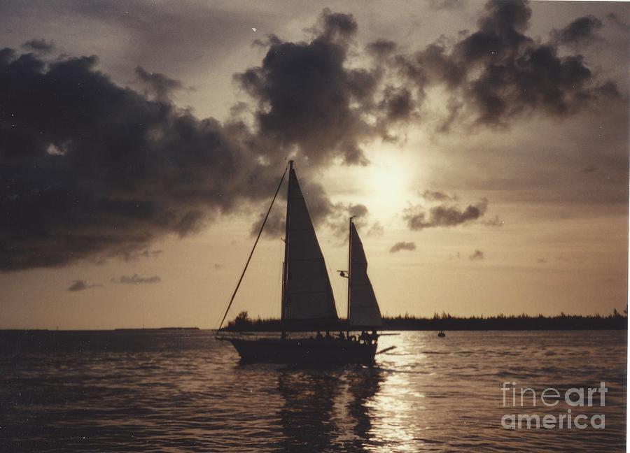 Sailing in Key West 2 Photograph by World Reflections By Sharon