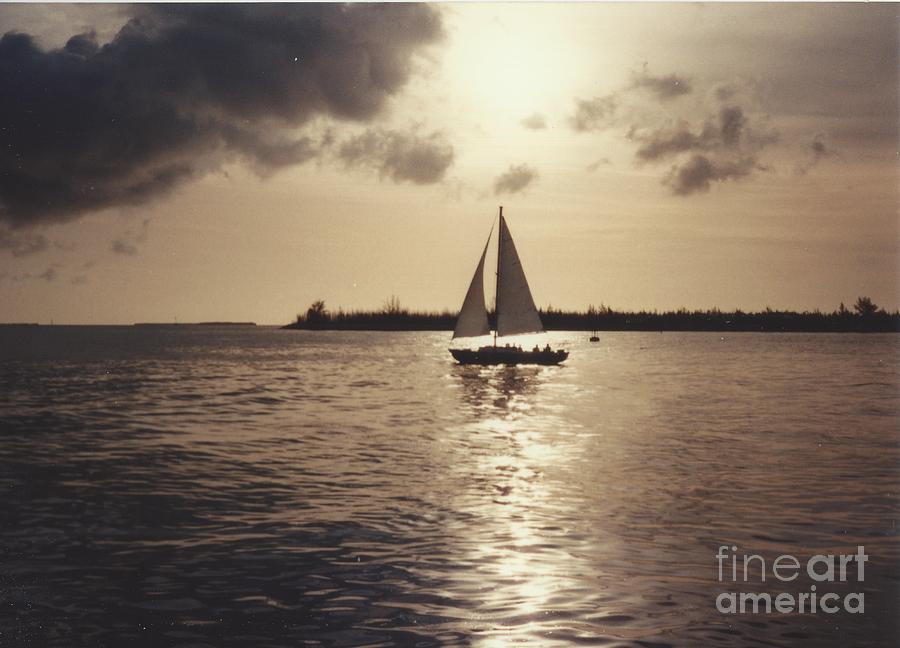 Sailing in Key West, Florida 3 Photograph by World Reflections By Sharon