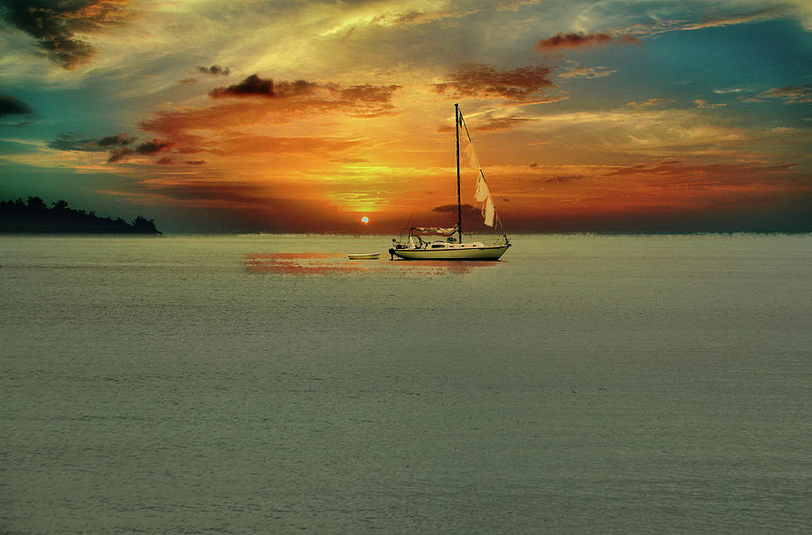 Sailing in Paradise Photograph by Montez Kerr