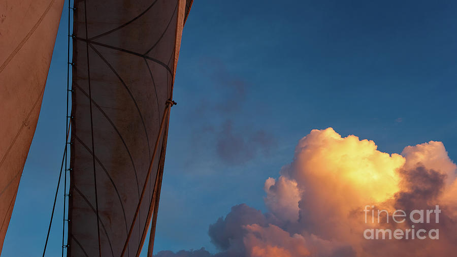 Sailing In The Caribbean Photograph by Doug Sturgess