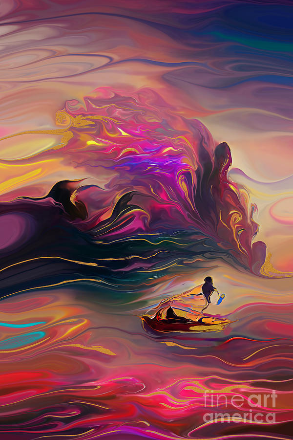 Sailing in the dream Digital Art by Jirka Svetlik