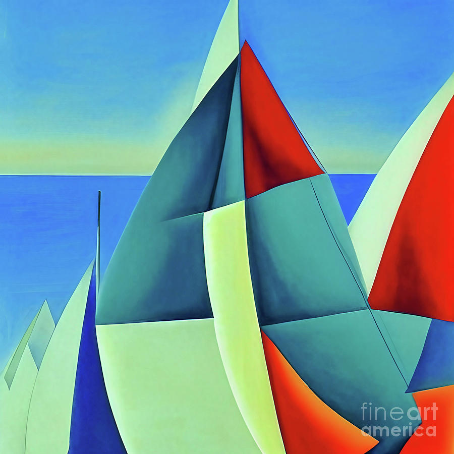 Sailing Digital Art By John James Fine Art America   Sailing John James 