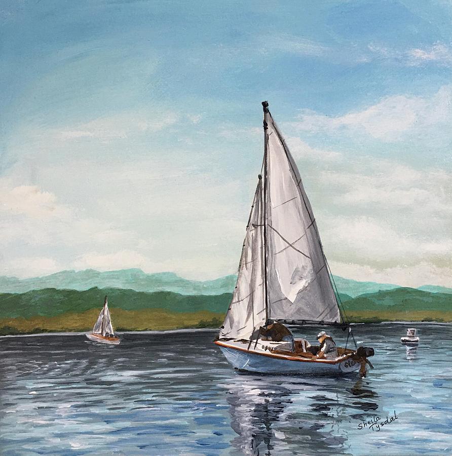 Sailing Joy Painting by Sheila Tysdal