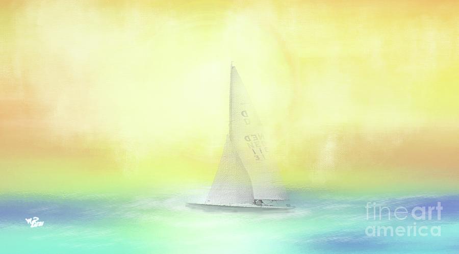 Sailing  Digital Art by Michelle Ressler