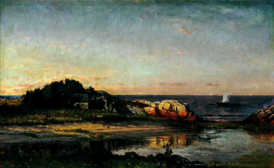 Sailing off the Seashore Cohasset Massachusetts by Winckworth Allan Gay ...