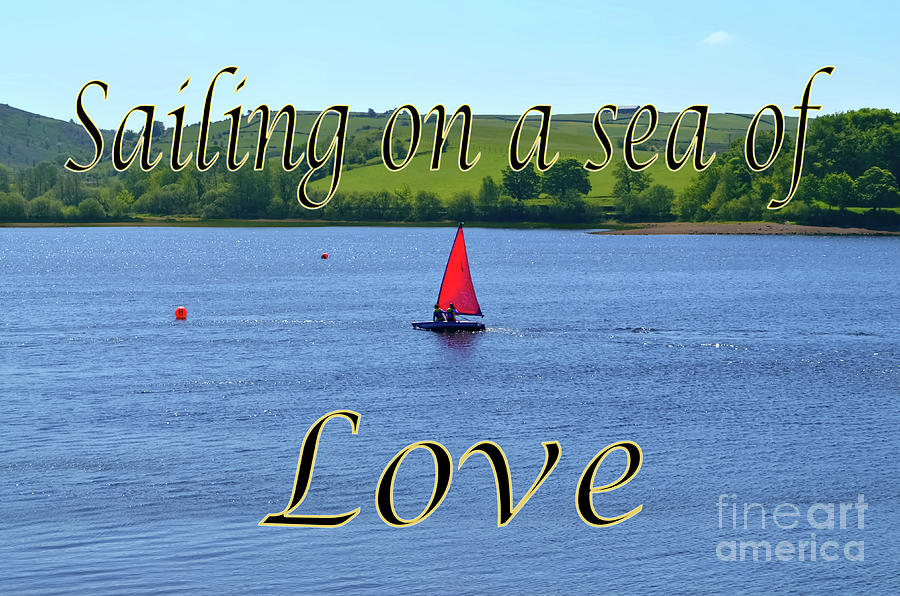 Sailing on a sea of love Photograph by Pics By Tony