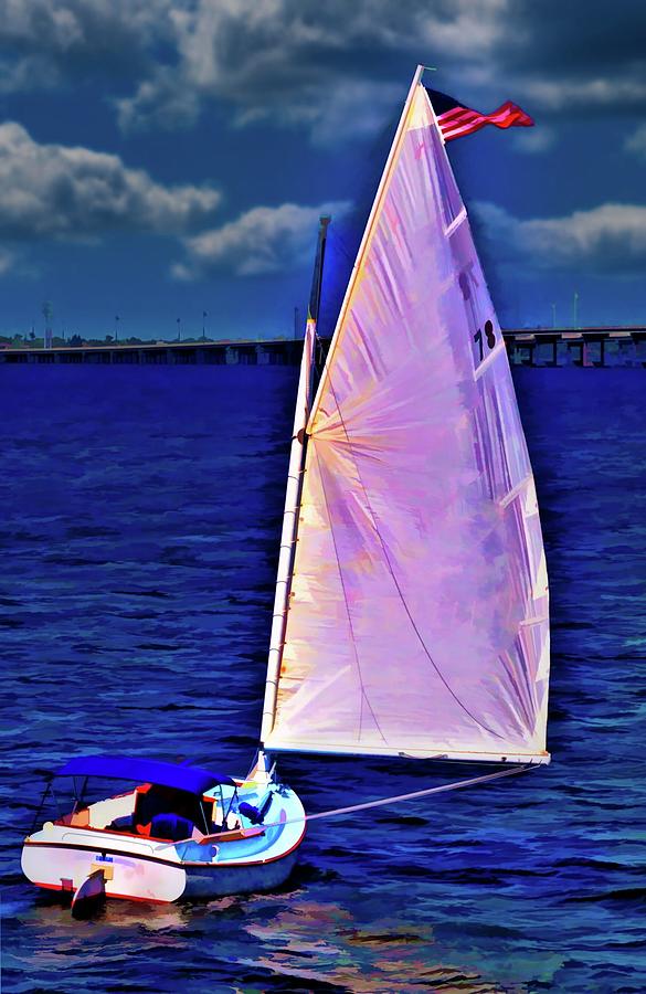 Sailing  Photograph by Sandy Poore