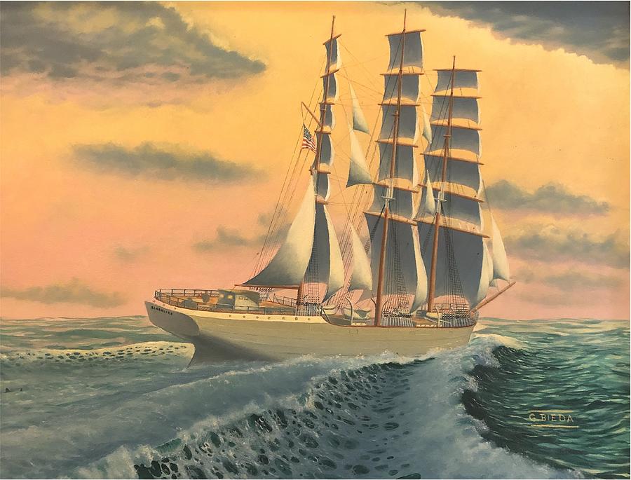 Sailing Ship Bangalore Painting by George Bieda