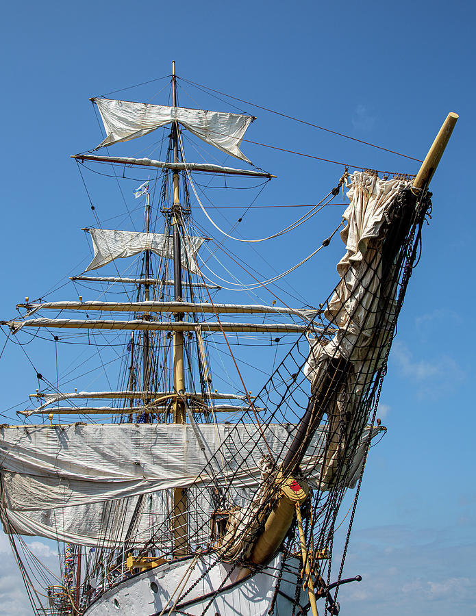 Sailing Ship Rigging Photograph by Dale Kincaid