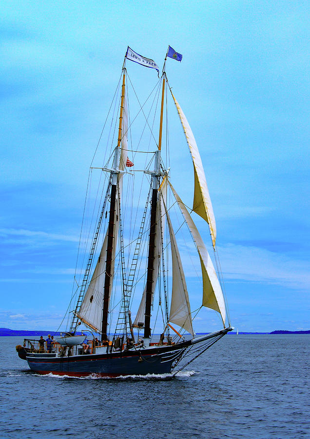 Sailing The Lewis R French Photograph by Doug Mills