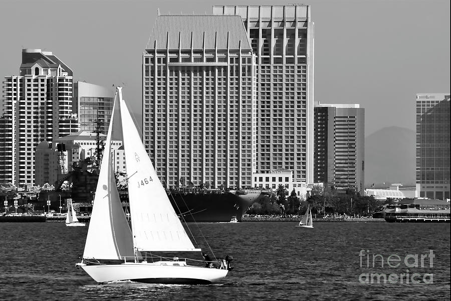 San Diego Sailing Digital Art by Kirt Tisdale