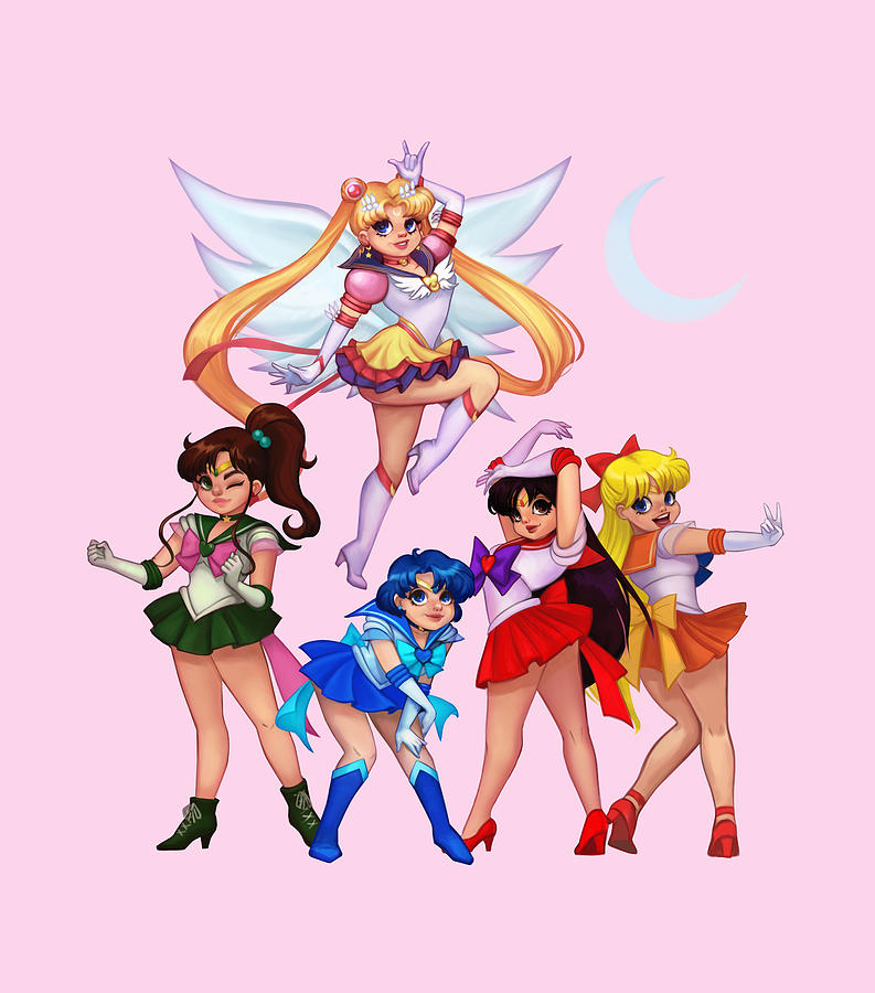 Sailor Moon Digital Art by Soffia Popova - Fine Art America