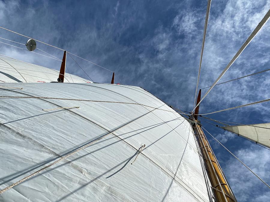 Sails Catching the Wind Photograph by Thomas Patrick Kennedy Fine Art