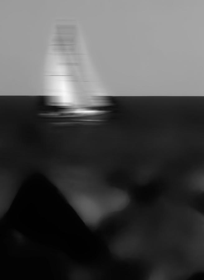Sails In The Moonlight Photograph