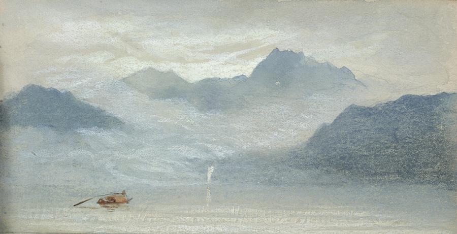 Mountain Painting - Sails to the Wind by Lilias Trotter