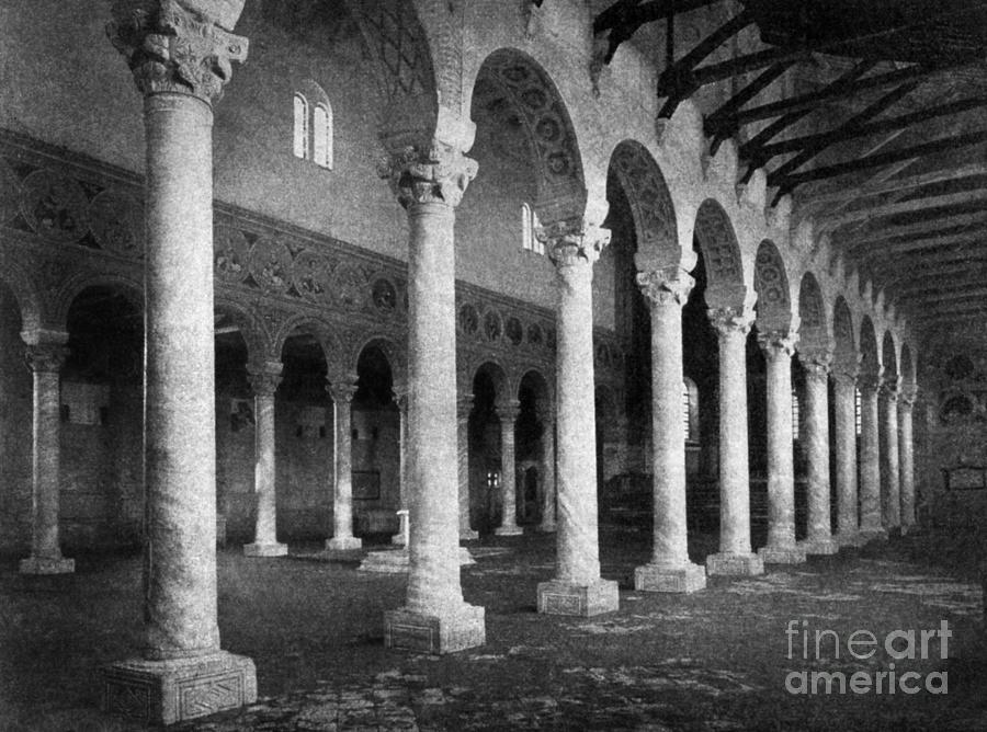 Saint Apollinaris Basilica Interior Photograph by Granger