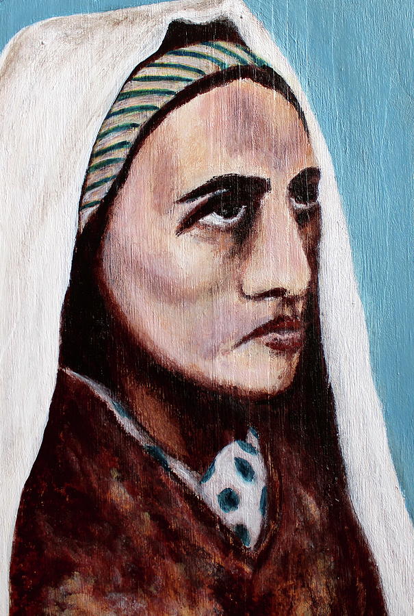 Saint Bernadette Painting by Mikayla Ruth Reed