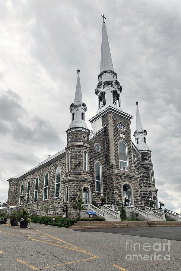Saint Christophe dArthabaska Church in Victoriaville, Quebec, C Photograph by Marek Poplawski