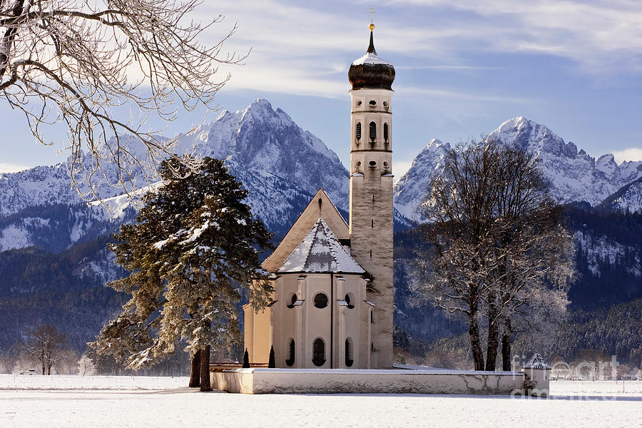 Saint Coloman Church - Bavaria - Germany Photograph by Brian Jannsen