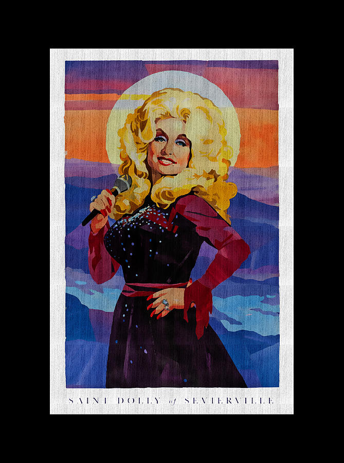 Saint Dolly Digital Art by Hadeed Burt Fine Art America