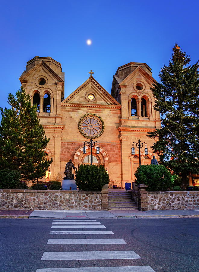 Saint Francis Cathedral Photograph by Alexey Stiop