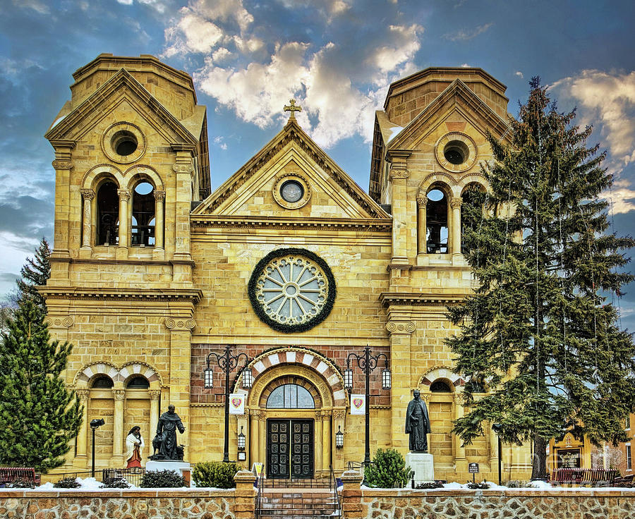 Saint Francis Cathedral Photograph by Jon Burch Photography