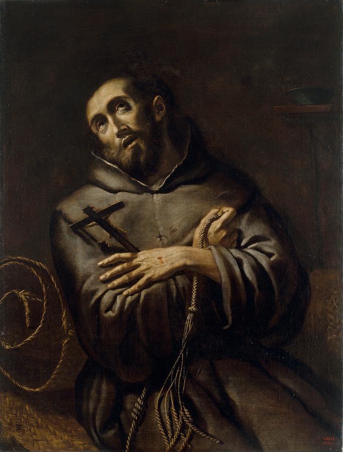 Saint Francis of Assisi Painting by Master Art Collection | Pixels