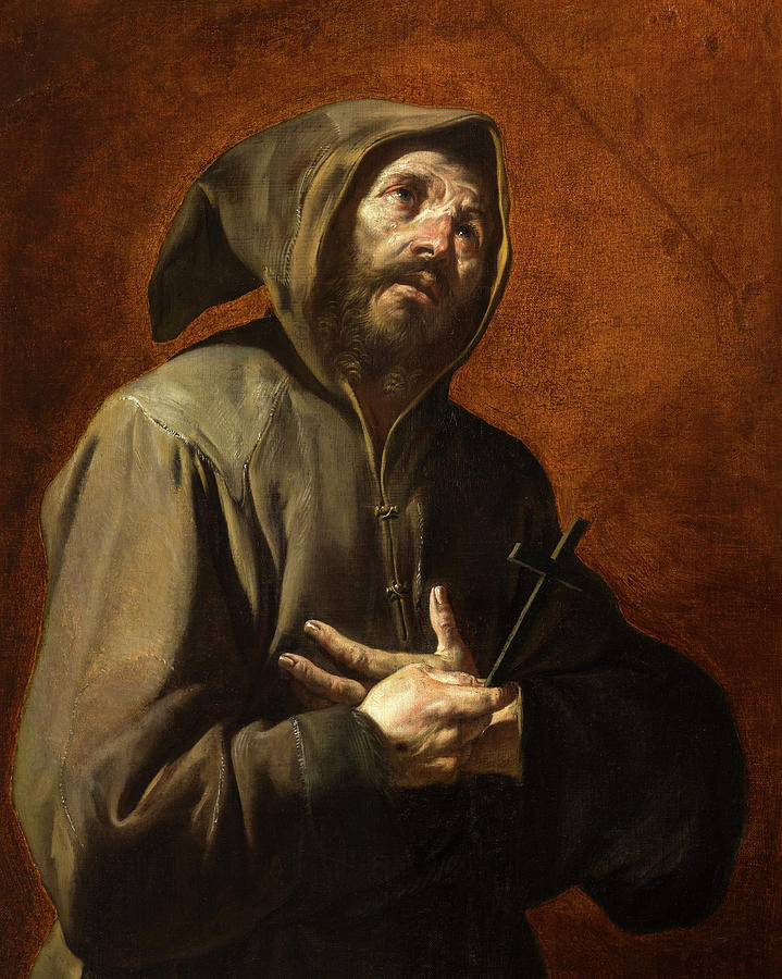 Saint Francis of Assisi Painting by Tanzio da Varallo - Fine Art America