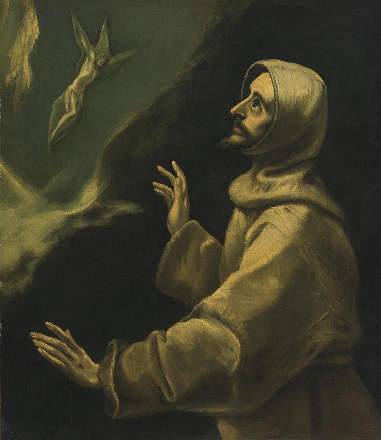 Saint Francis Receiving the Stigmata Drawing by Master Art Collection ...